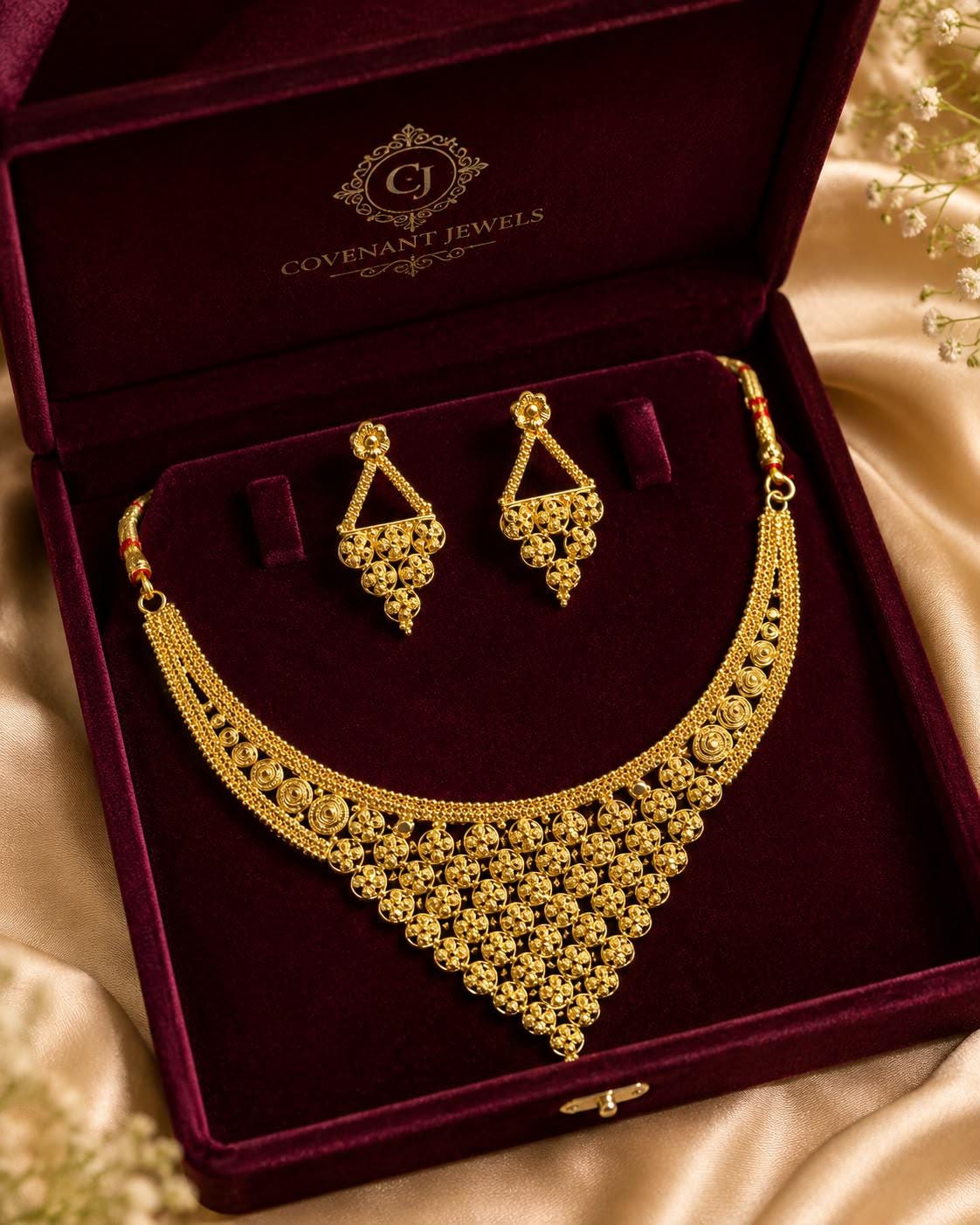 24k dubai gold necklace - Etsy 日本