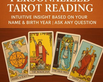 Personalized Tarot Reading - Intuitive Guidance, Same Hour