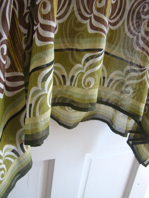 Vintage Patterned Translucent Tunic by Sunny Leigh - image 3
