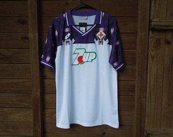 Koszulka piłkarska AFC Fiorentina, duża, lata 90., Lotto