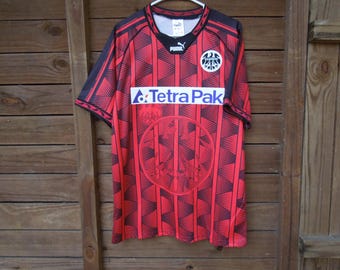 Eintracht Frankfurt Fußball Trikot, Large, Ausgabe 1992