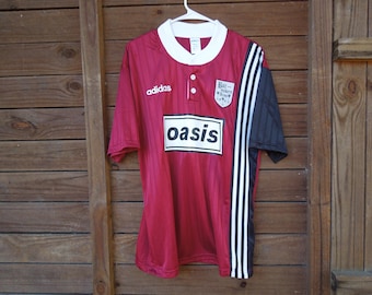 Oasis x Boltmakers' Arms soccer jersey, large, adidas, special edition