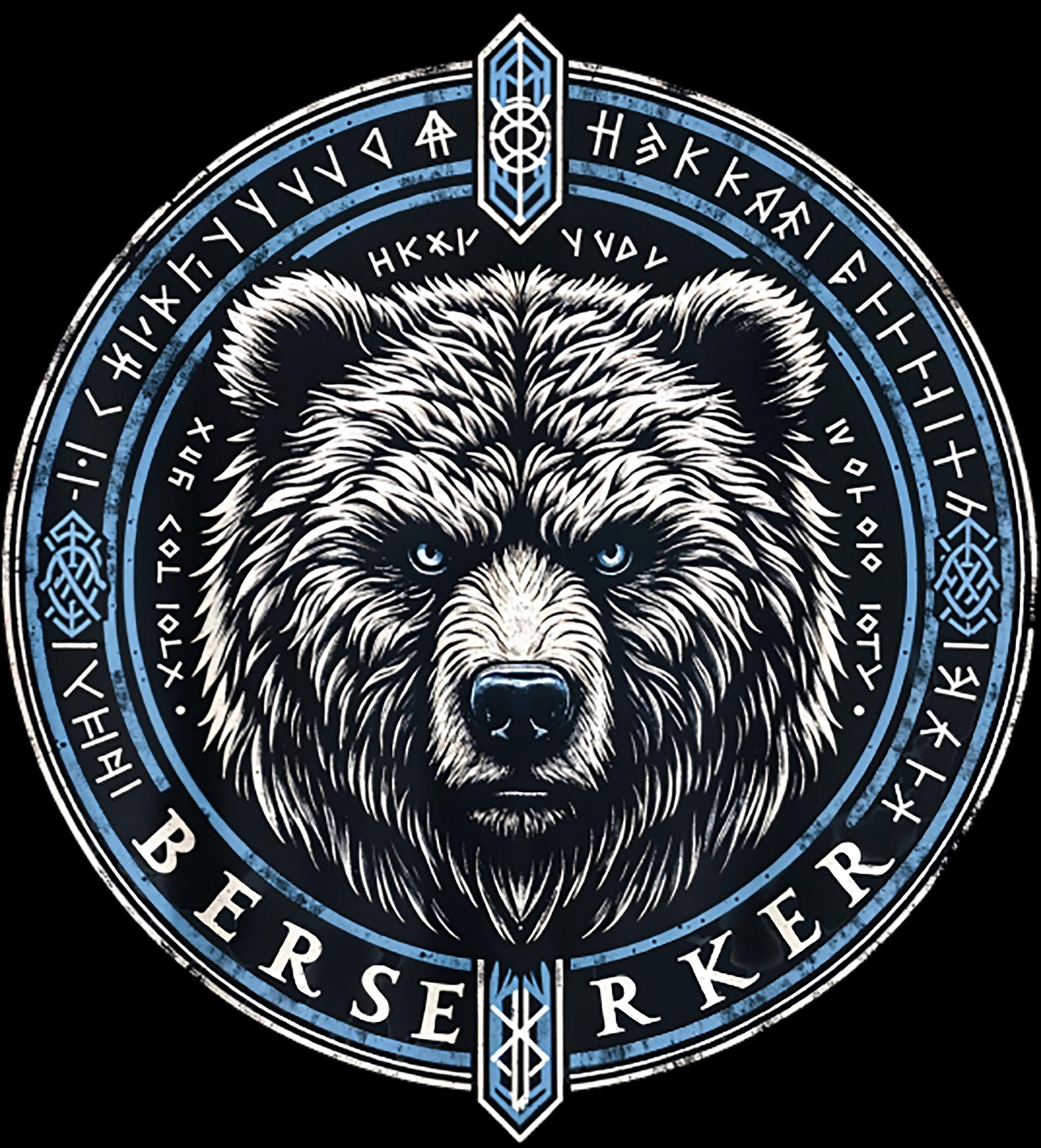 1920x1080 Runebear Berserker Bear Viking Rune PNG Digital T Shirt DTF Download - Etsy