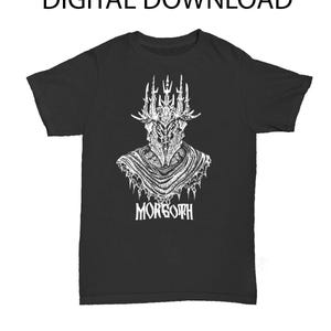 Morgoth Design PNG Digital DTF Download