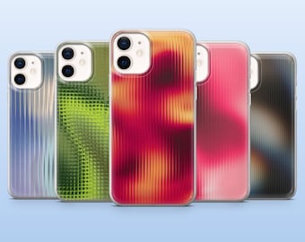 Iridescent Phone Case Luminous Sparkling Cover for iPhone17Pro, 16, 15, 14, 13, 12, Samsung S25, S24, S23Fe, S22 A16 A26, A56 Pixel 10 9Pro