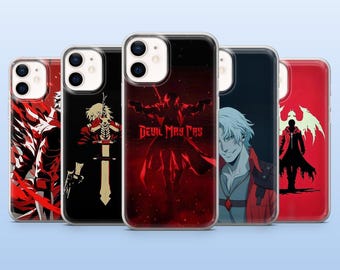 Devil May Cry Phone Case DMC Dante for iPhone 17Pro, 16, 15, 14, 13, 12, Samsung S25, S24, S23Fe, S22, A16, A26, A56, Pixel 10, 9Pro