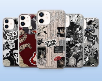 Star Girl Phone Case Y2K Bratz for iPhone 17Pro 16, 15, 14, 13, 12, Samsung S25, S24, S23Fe, S22, A16, A26, A56, Pixel 10, 9Pro