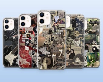 Grunge Phone Case Star Girl Y2k Cover for iPhone 17Pro, 16, 15, 14, 13, 12, Samsung S25, S24, S23Fe, S22, A16, A26, A56 Pixel 10, 9Pro