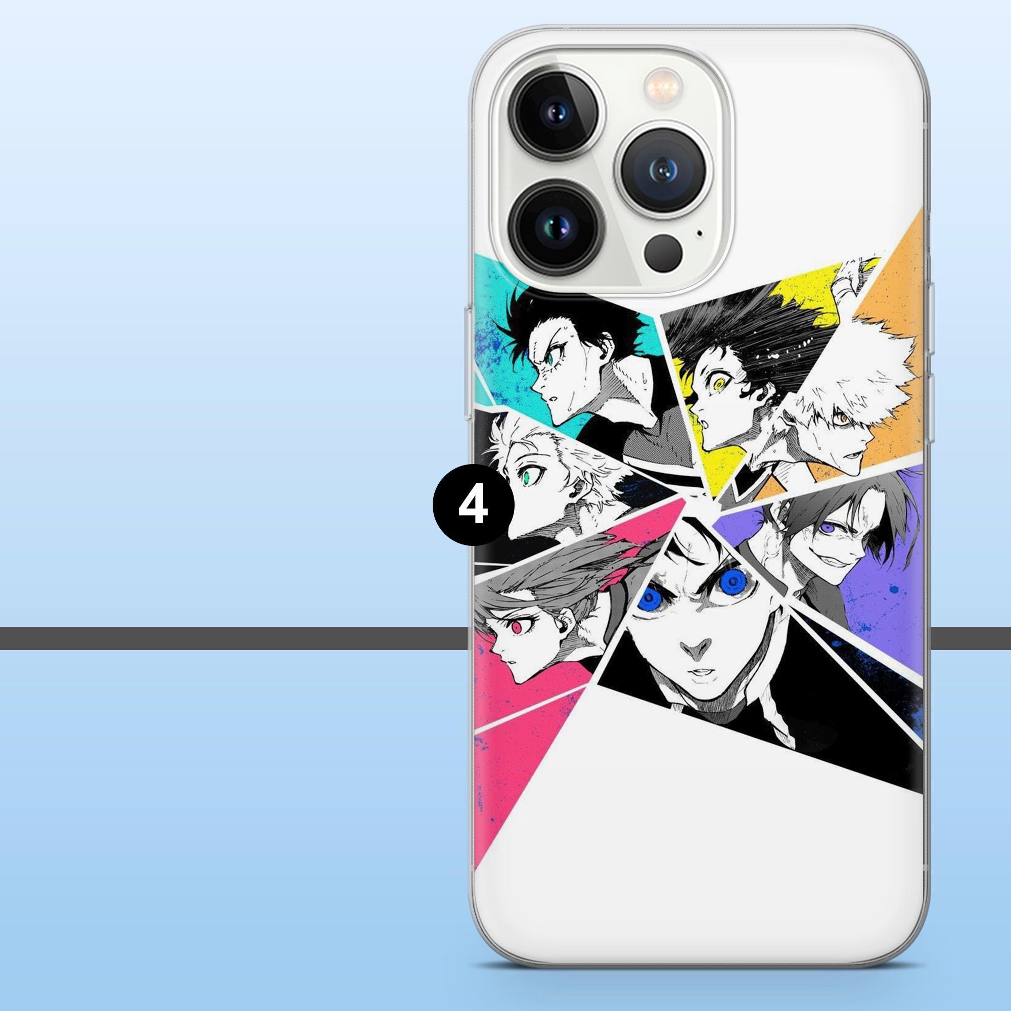 Blue Lock Phone Case Isagi Shidou for iPhone 17Pro, 16, 15, 14, 13, 12,  Samsung S25, S24, S23Fe, S22, A16, A26, A56, Pixel 10, 9Pro