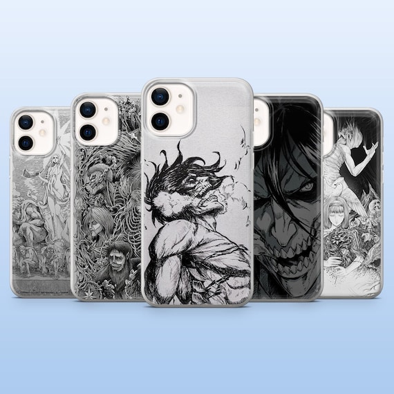 Attack On Titan Phone Case Eren AOT Cover for iPhone 17Pro, 16, 15, 14, 13, 12, Samsung S25, S24, S23Fe, S22, A16, A26, A56, Pixel 10, 9Pro