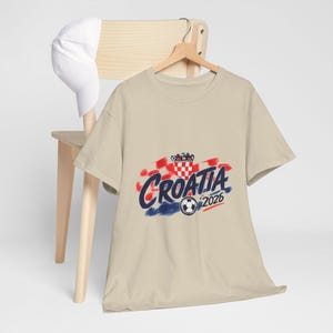 Croatia 2026 Shirt, Croatia World Cup 2026 Tee, Football Graphic Shirt, Croatian Streetwear Tee, Soccer Aesthetic Apparel image 7