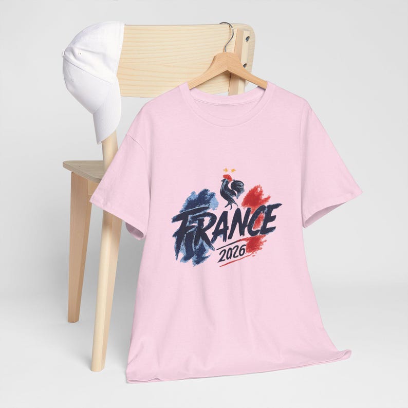Camiseta gráfica del Mundial de Francia 2026, ropa para aficionados al fútbol francés, camiseta deportiva de estilo urbano. imagen 18