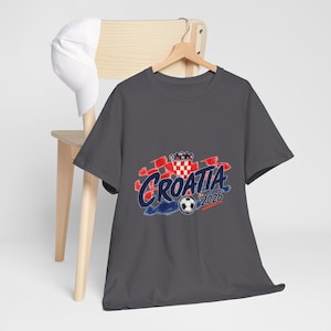 Croatia 2026 Shirt, Croatia World Cup 2026 Tee, Football Graphic Shirt, Croatian Streetwear Tee, Soccer Aesthetic Apparel image 11