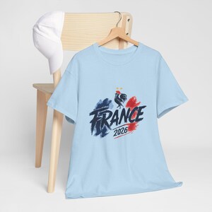 Camiseta gráfica del Mundial de Francia 2026, ropa para aficionados al fútbol francés, camiseta deportiva de estilo urbano. imagen 15