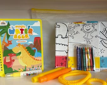Reusable Toddler Busy Bag | Travel Activities for Toddlers | Restaurant Toy | New Baby Sibling Gift Idea