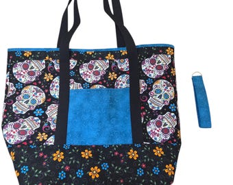 Market bag with bonus key fob