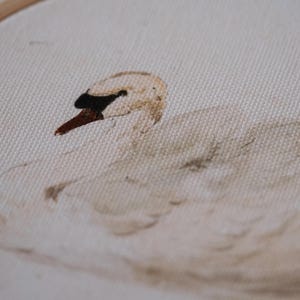 Cowboy Goose Wall Art Print, Whimsical Western Animal Portrait, Funny Farmhouse Decor image 5