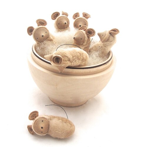 Small Mouse Ornament Waldorf Toy Nature Table MB1 Etsy