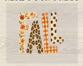 Fall Ready to Press Heat Transfer, Autumn Girly Dtf Transfer, Trendy Thanksgiving Dtf, Distressed Autumn Dtf Print, Fall Shirt Design