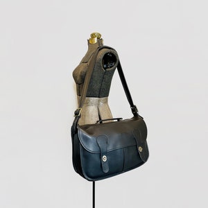 vintage coach musette bolsa