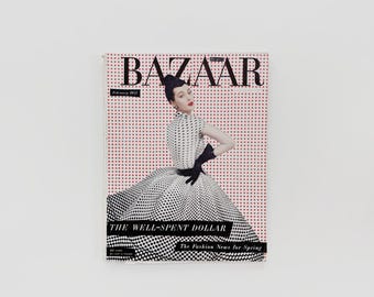 Vintage Harper's Bazaar Magazine February 1952 50's Mid Century Vreeland Dovima Avedon Cartier Bresson Greenberg Pollock