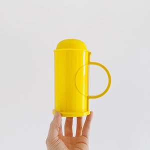 Vintage Dansk Designs Gunnar Cyren Mod Yellow Large Plastic Shaker Circa 1980's image 1