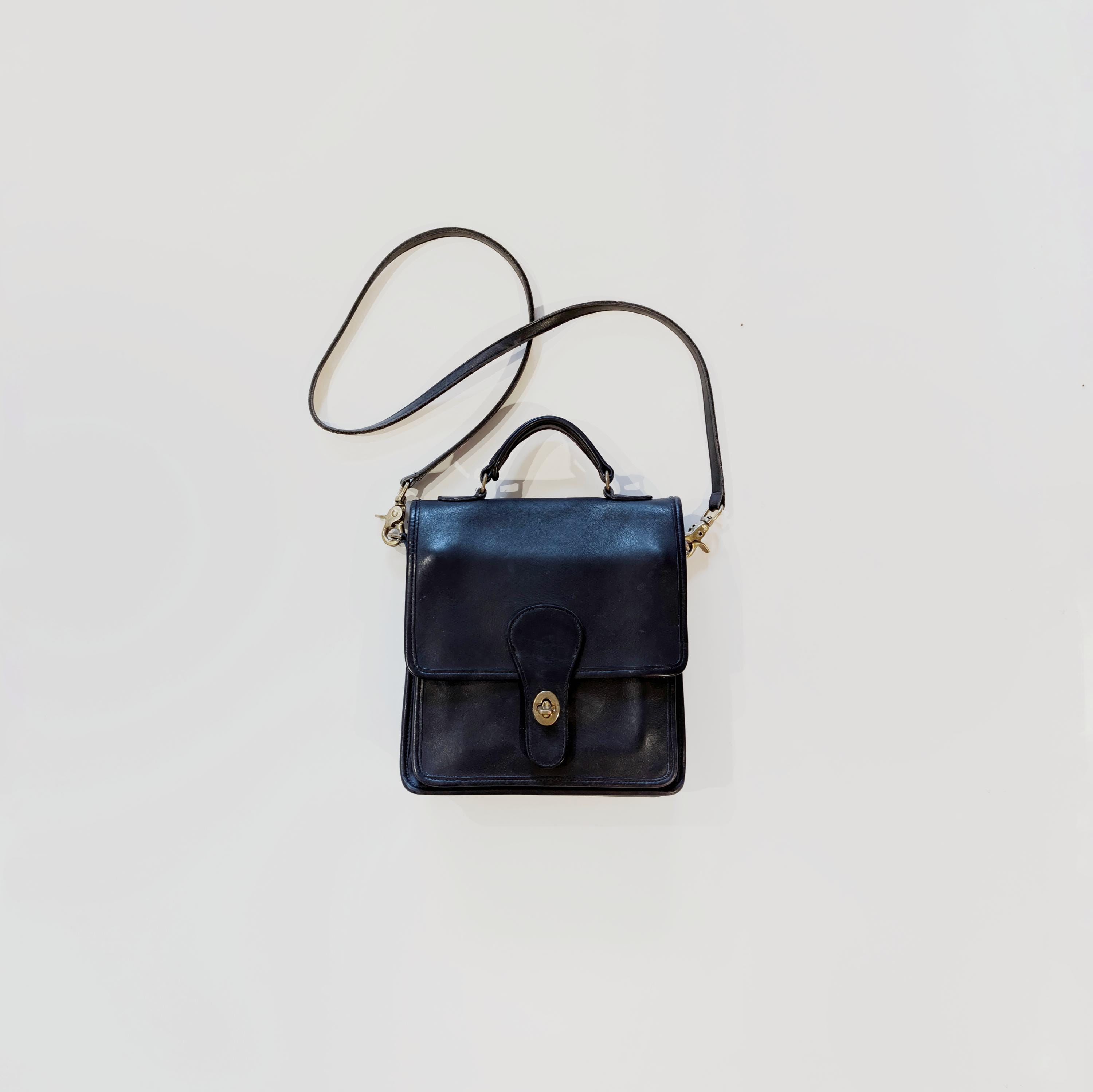 Vintage coach station bag - Etsy 日本
