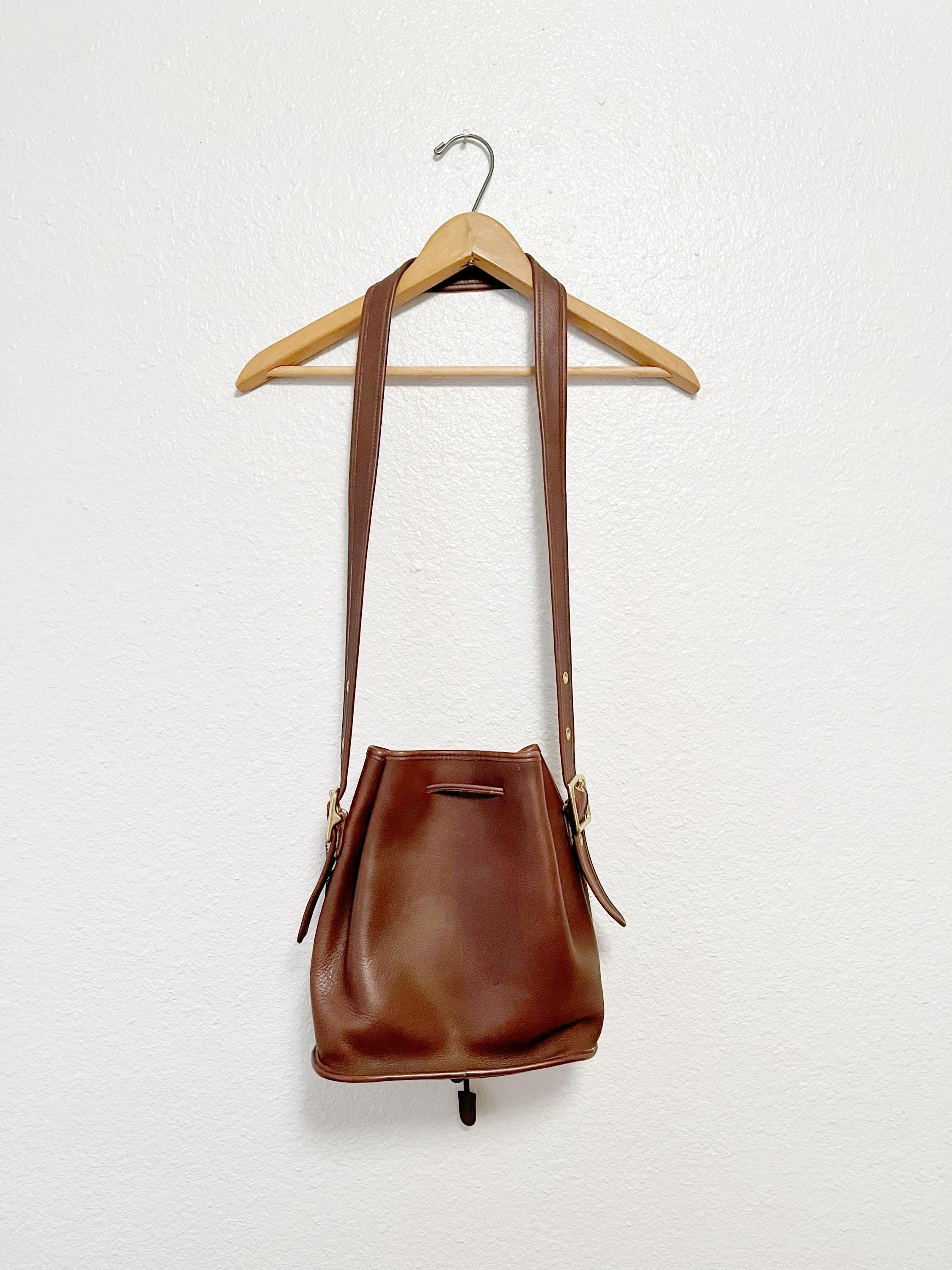 Vintage Circa 90's Coach 9952 Mahogany Brown Leather Lula Smith's