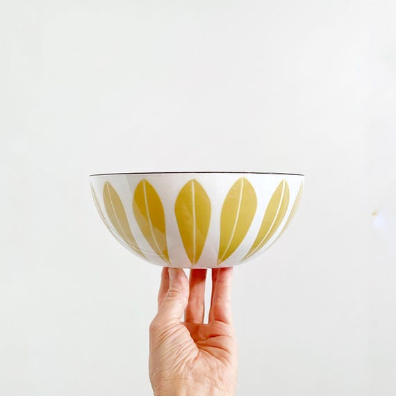 キャサリンホルム ロータス ボウル ブラック 黒 24㎝ ヴィンテージ