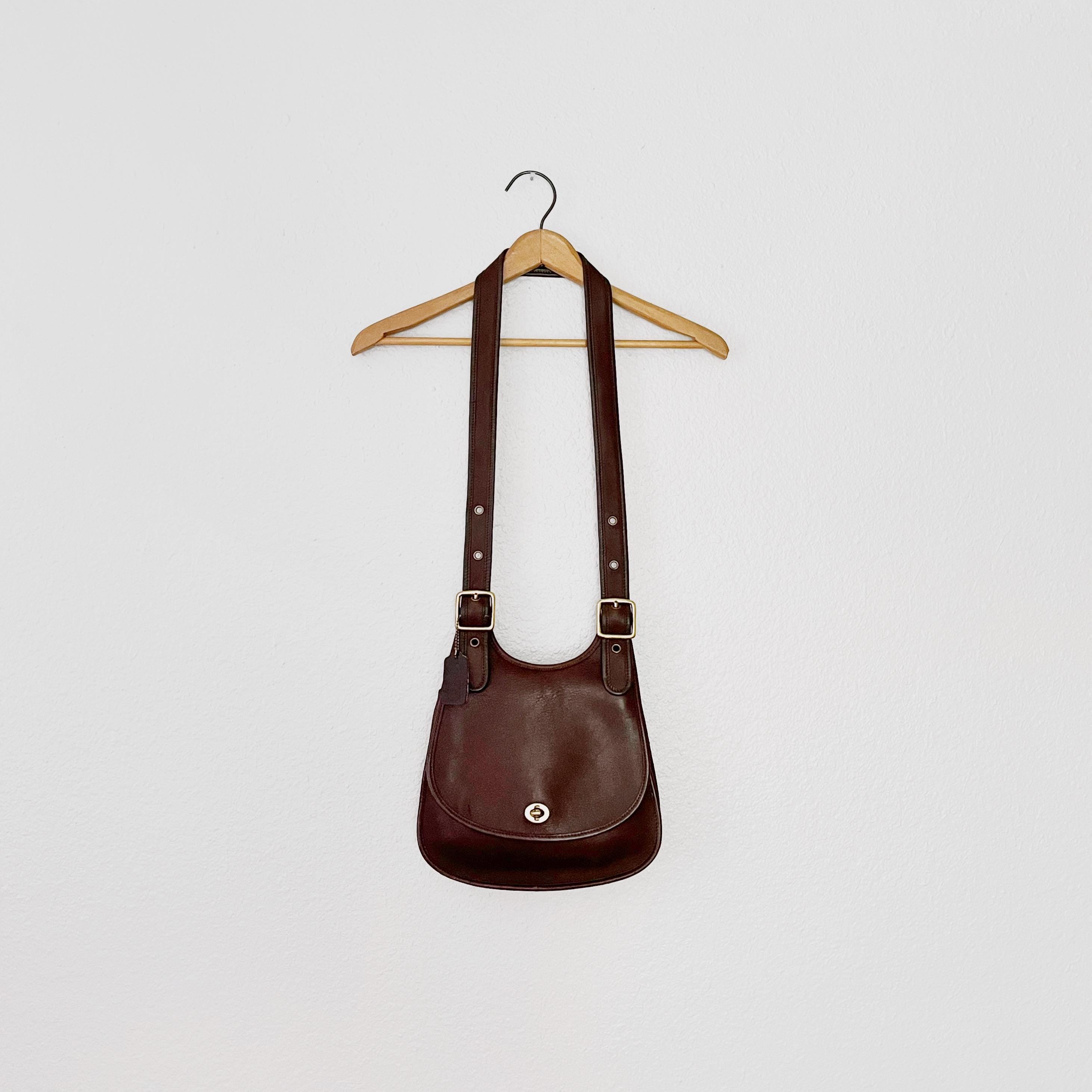 Coach Vintage Bonnie Cashin Crescent Saddle Bag NYC Leather