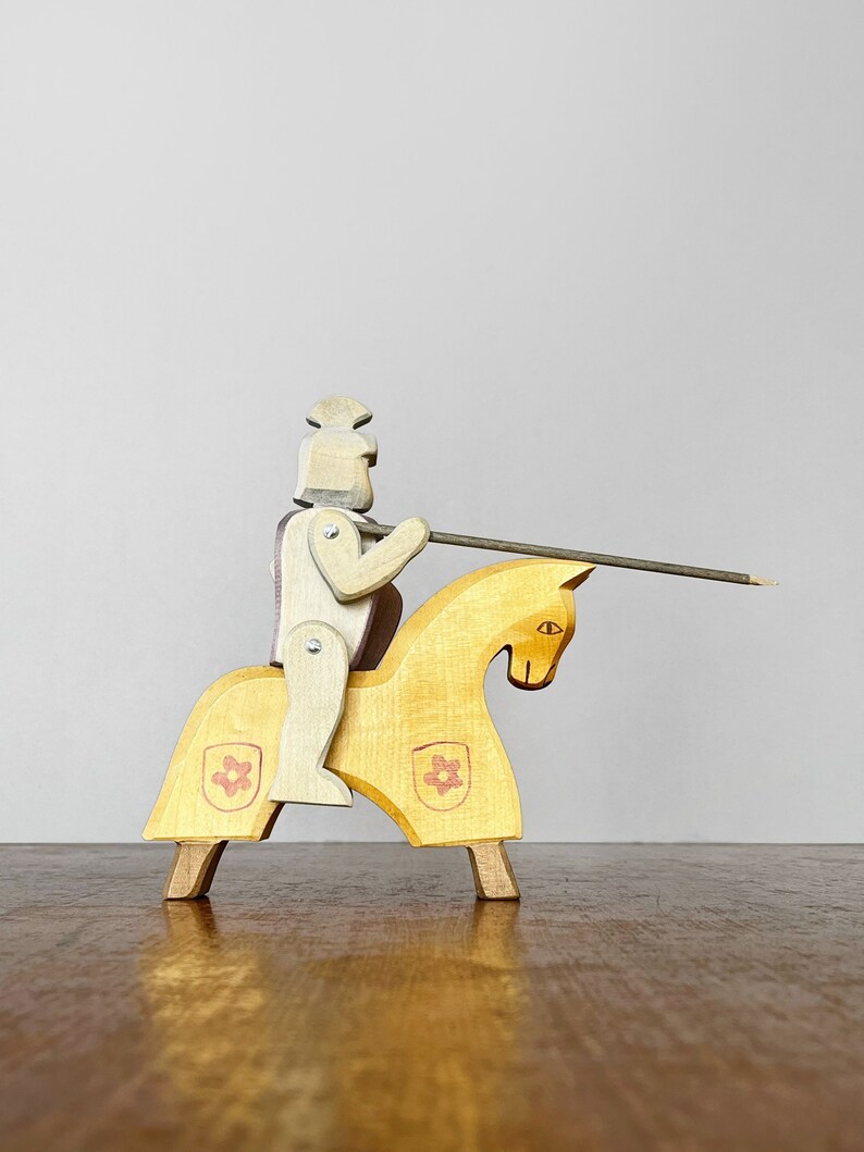 Black Knight on Horse by Ostheimer