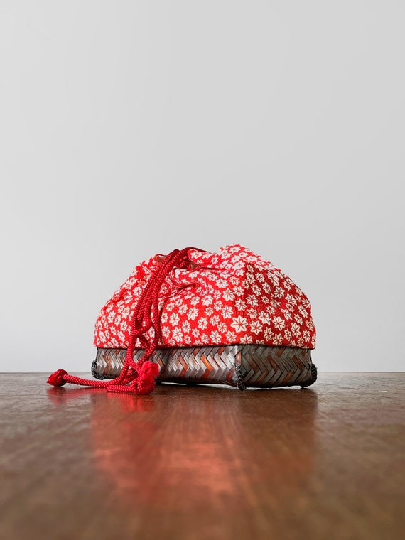 vintage 巾着　drawstringbag old weavingbag vintage 巾着 drawstringbag old weavingbag
