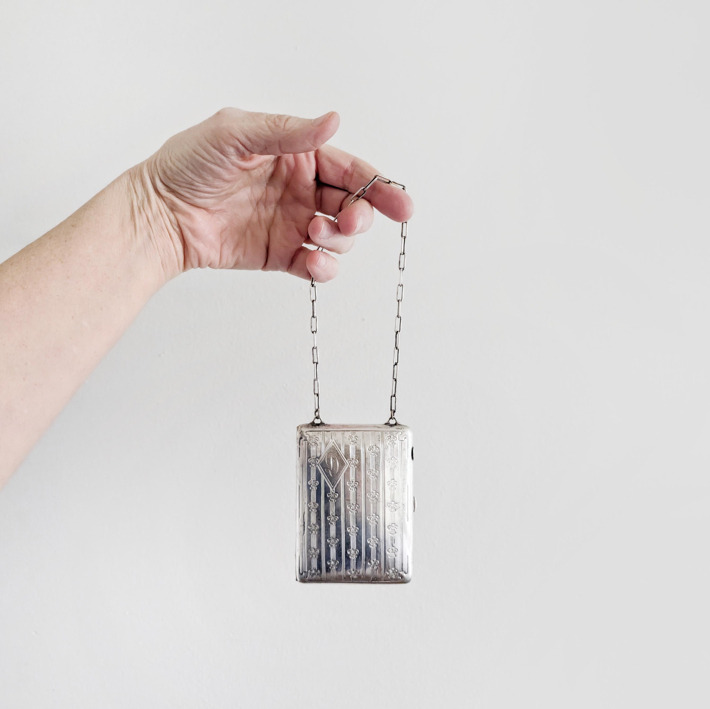 Antique silver coin purse - Etsy 日本