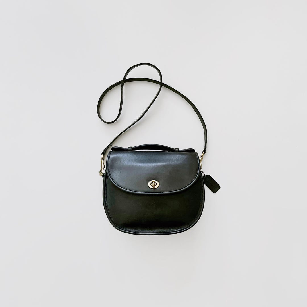 バッグ Vintage Old COACH Leather BOSTON BAG USA Coach Vintage Old Boston Bag 2-Way Black Leather Travel