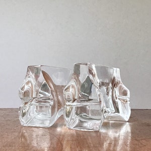 Vintage Astrolite Acrylic / Lucite Bookends by Ritts L.A. Organic Sculptural Modern 70's Chic image 6