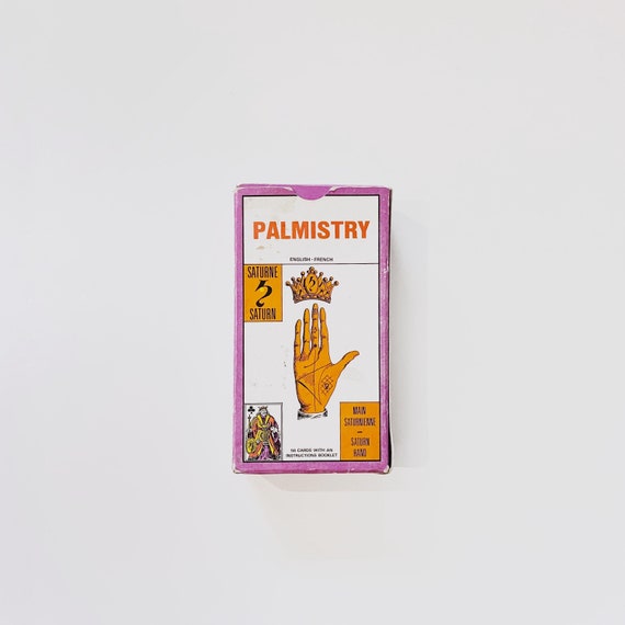 Vintage Grimaud Jeu De La Main Palmistry Card Deck Circa