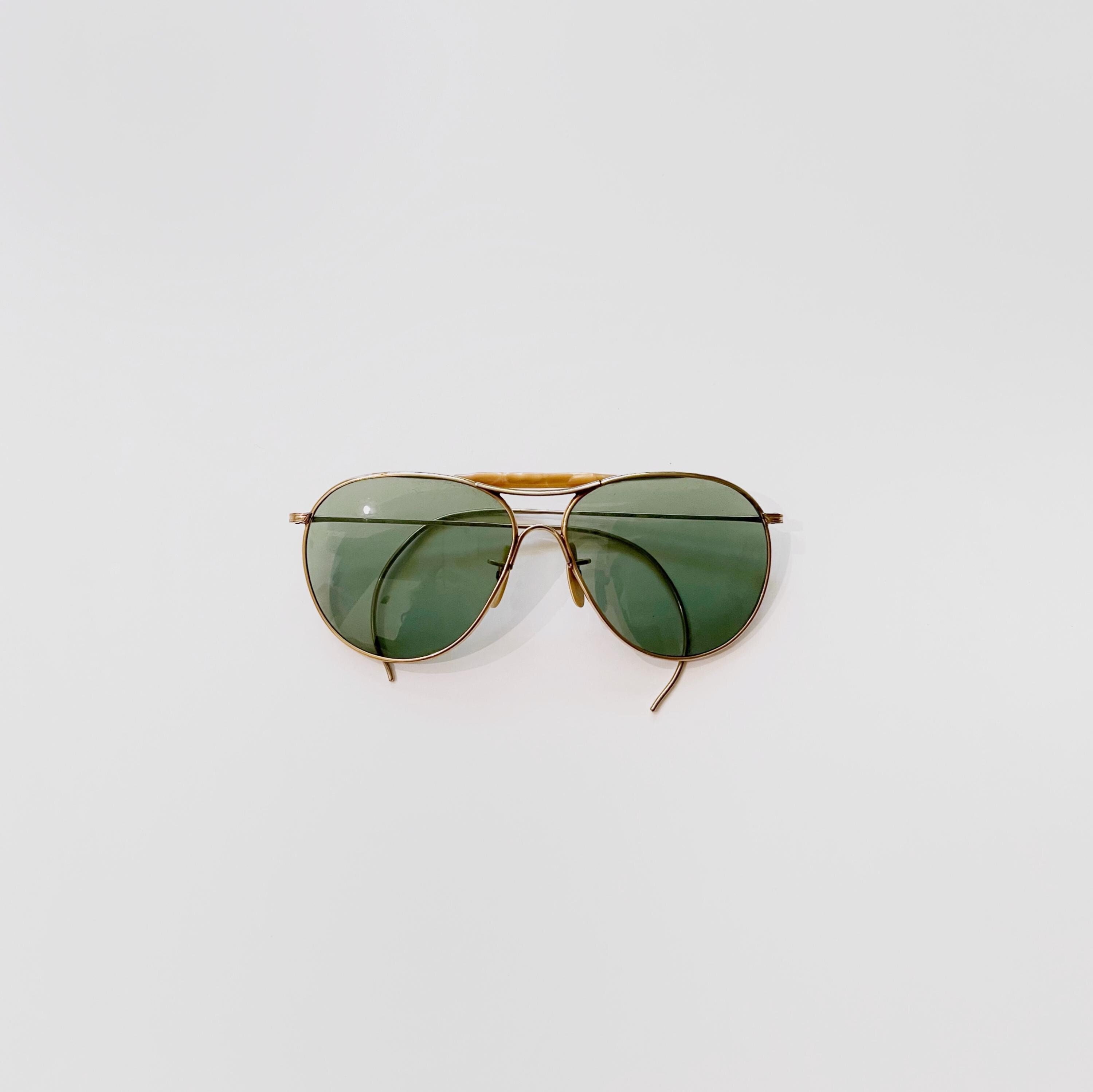 小物 VINTAGE AMERICAN OPTICAL FUL VUE 12KGF Vintage Circa 1940's American Optical Ful Vue Calobar 12k GF