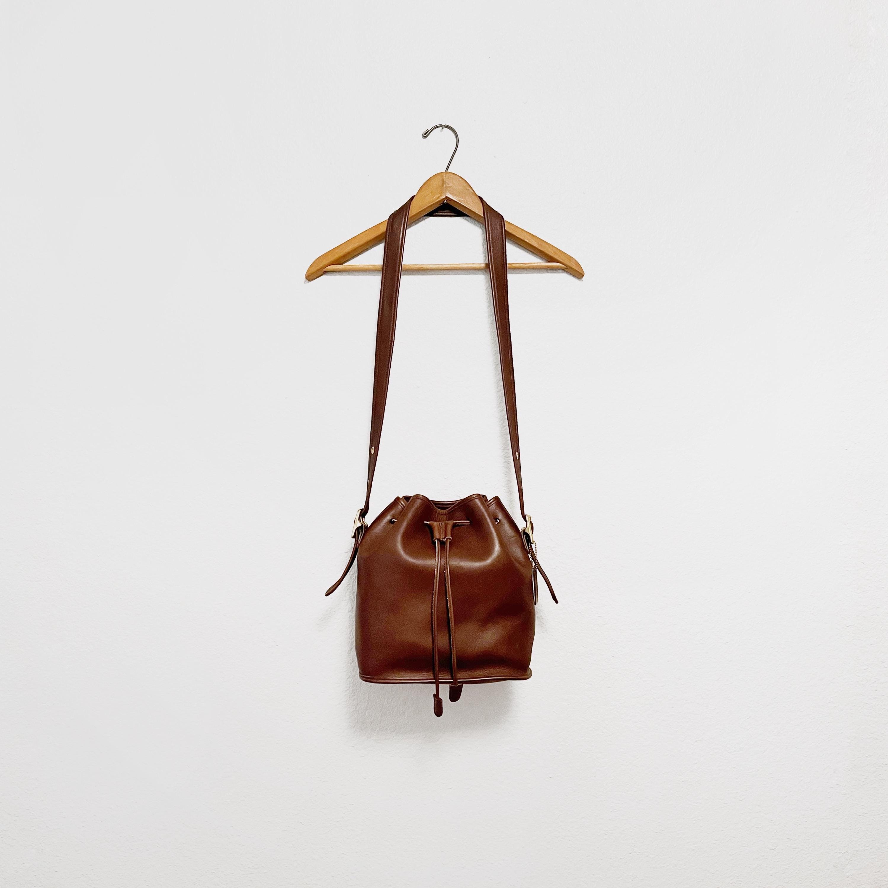 Vintage Circa 90's Coach 9952 Mahogany Brown Leather Lula Smith's