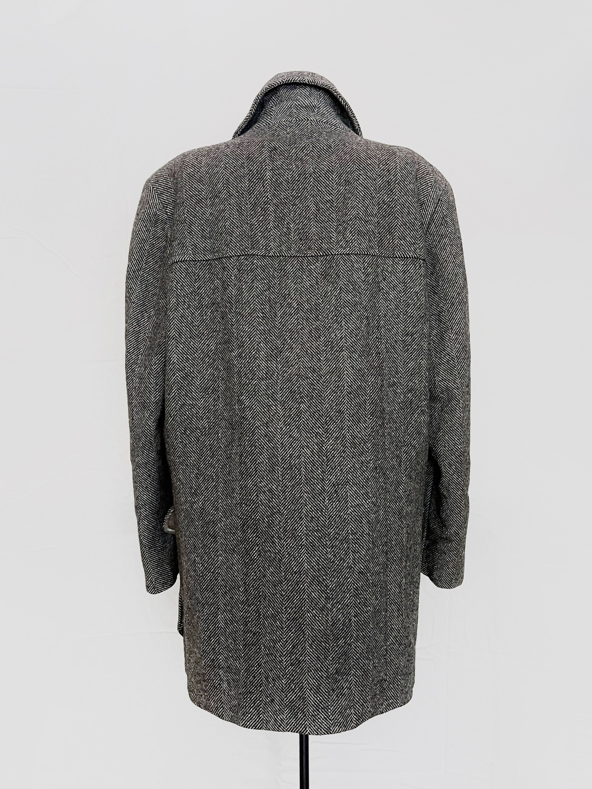 Vintage Pendleton Black and White Wool Coat Jacket / Coat Vintage Pendleton Black and White Wool Coat Jacket / Coat