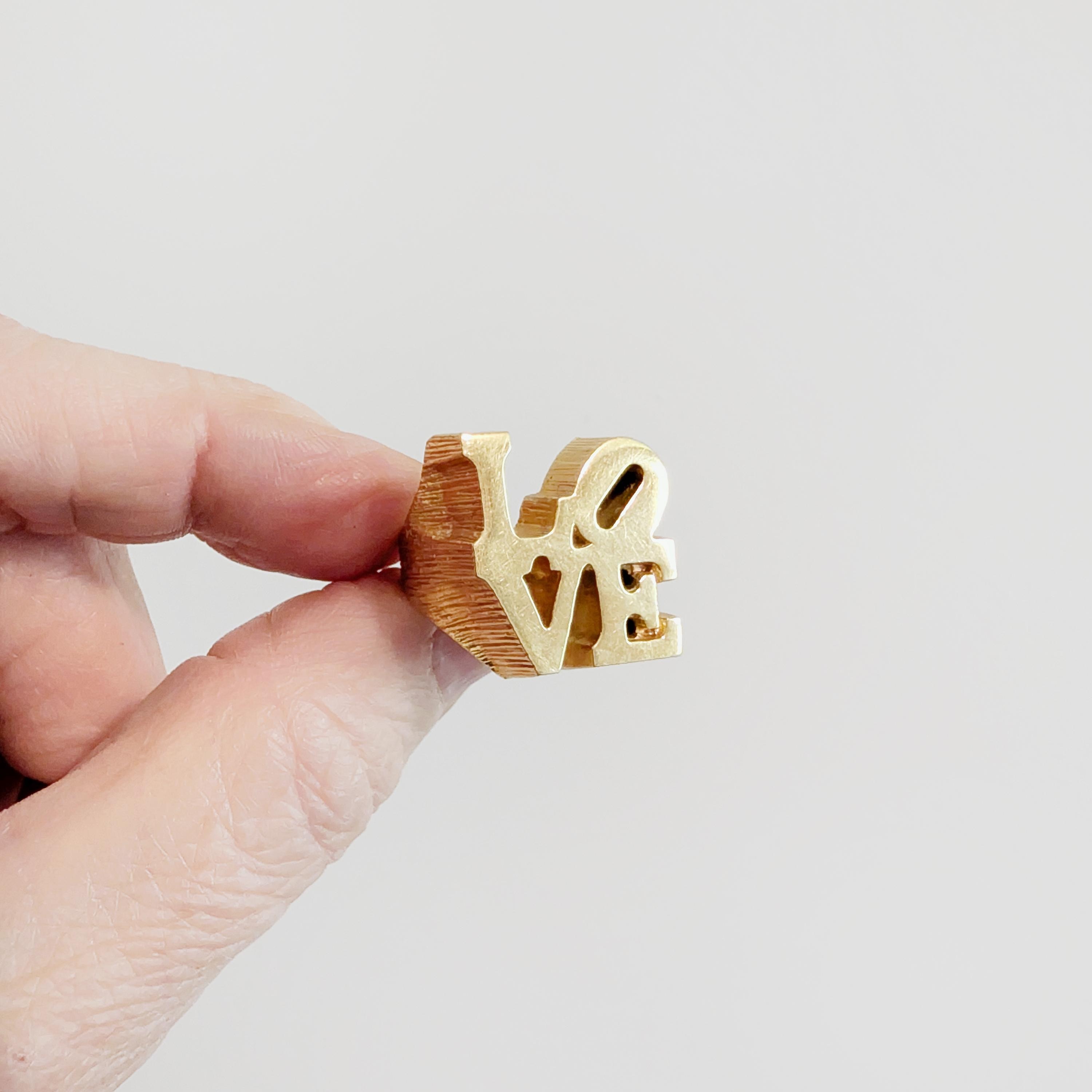 Robert indiana love ring - Etsy 日本