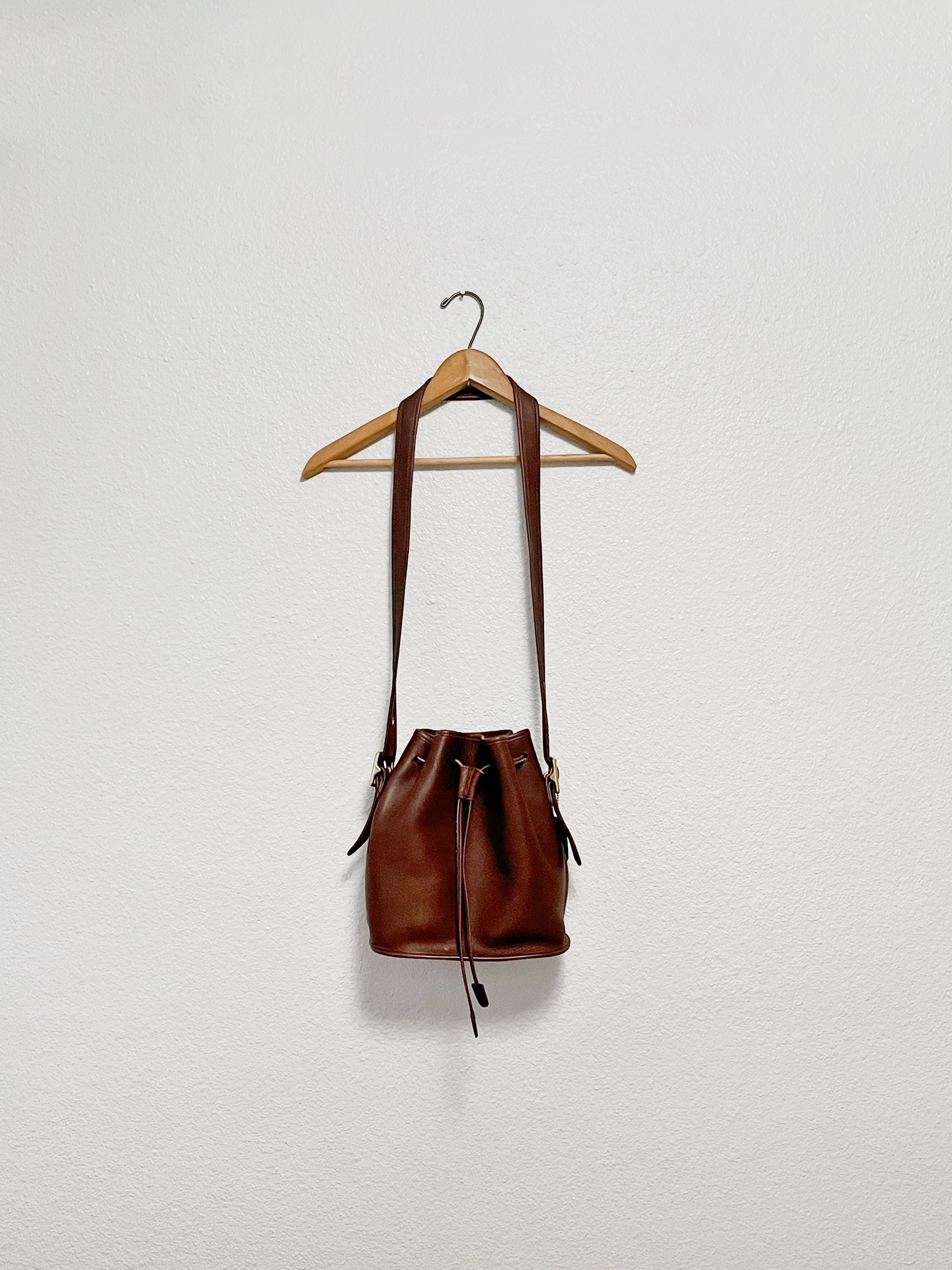 Vintage Circa 90's Coach 9952 Mahogany Brown Leather Lula Smith's