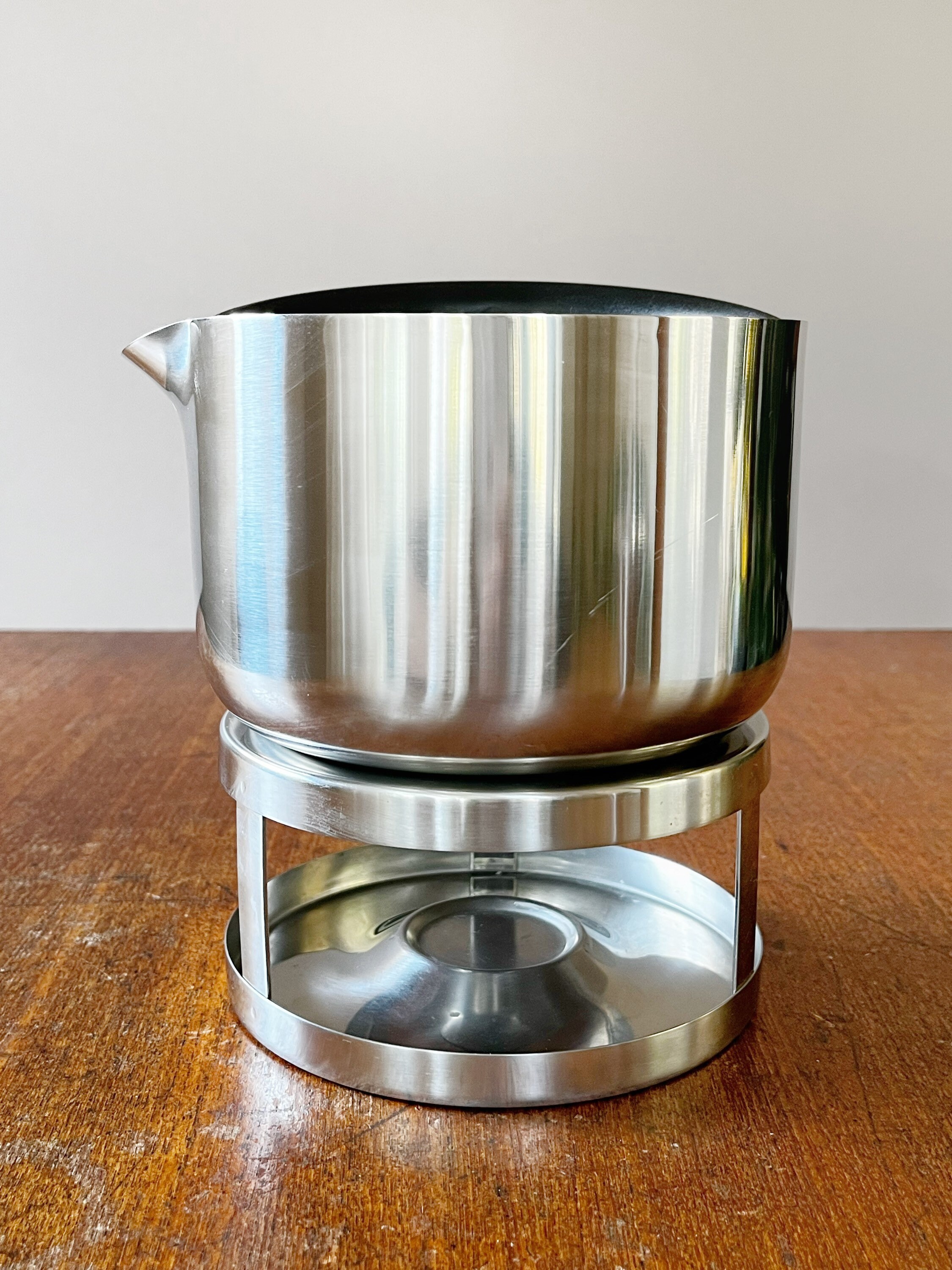 Vintage Stelton Stainless Steel / Plastic Teapot With