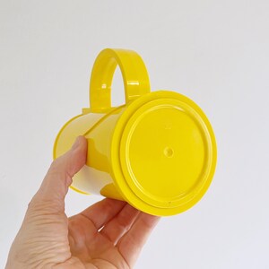 Vintage Dansk Designs Gunnar Cyren Mod Yellow Large Plastic Shaker Circa 1980's image 8