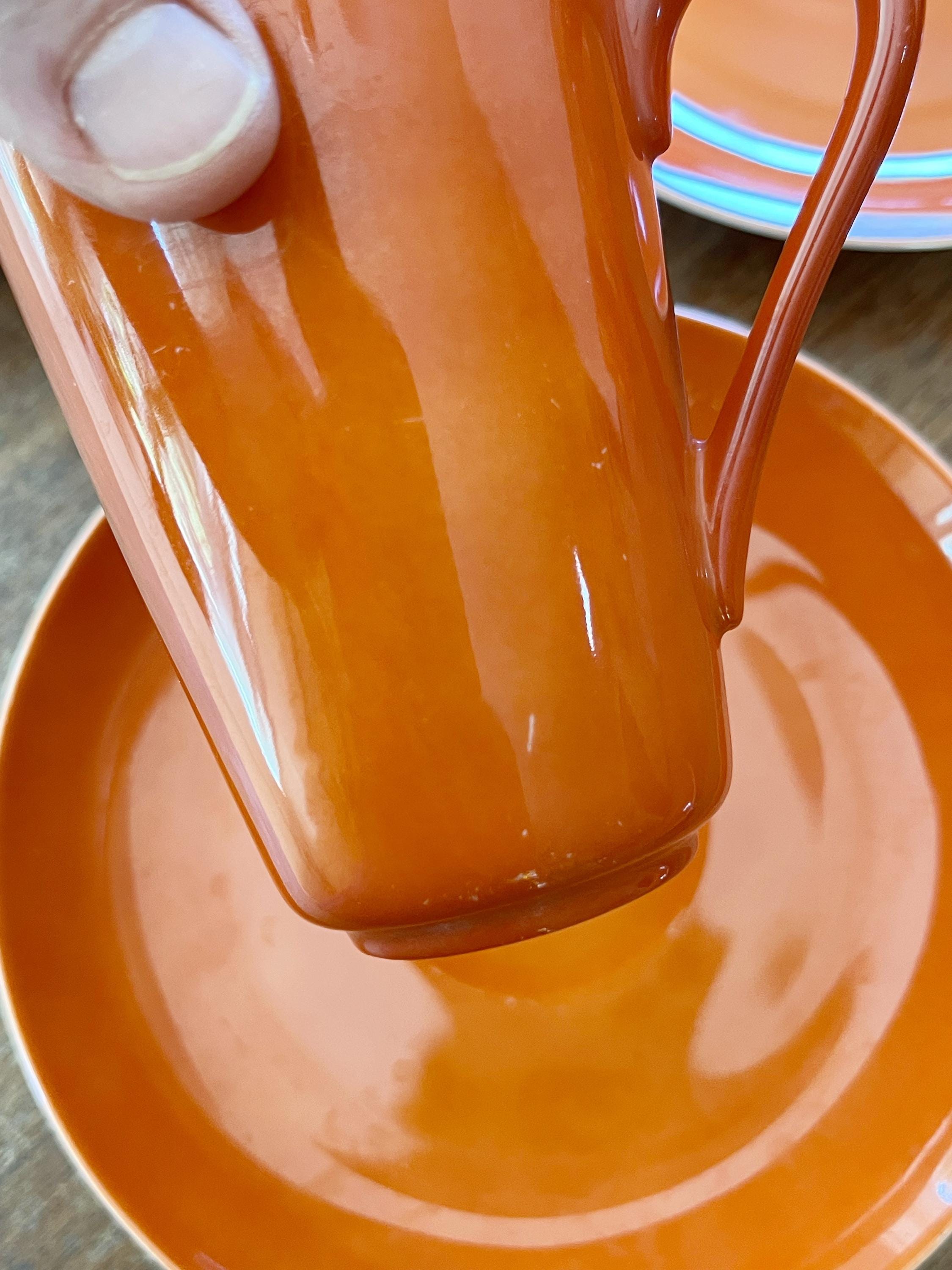 Vintage Mid Century Freeman Lederman Ceramic Cups and Saucers in