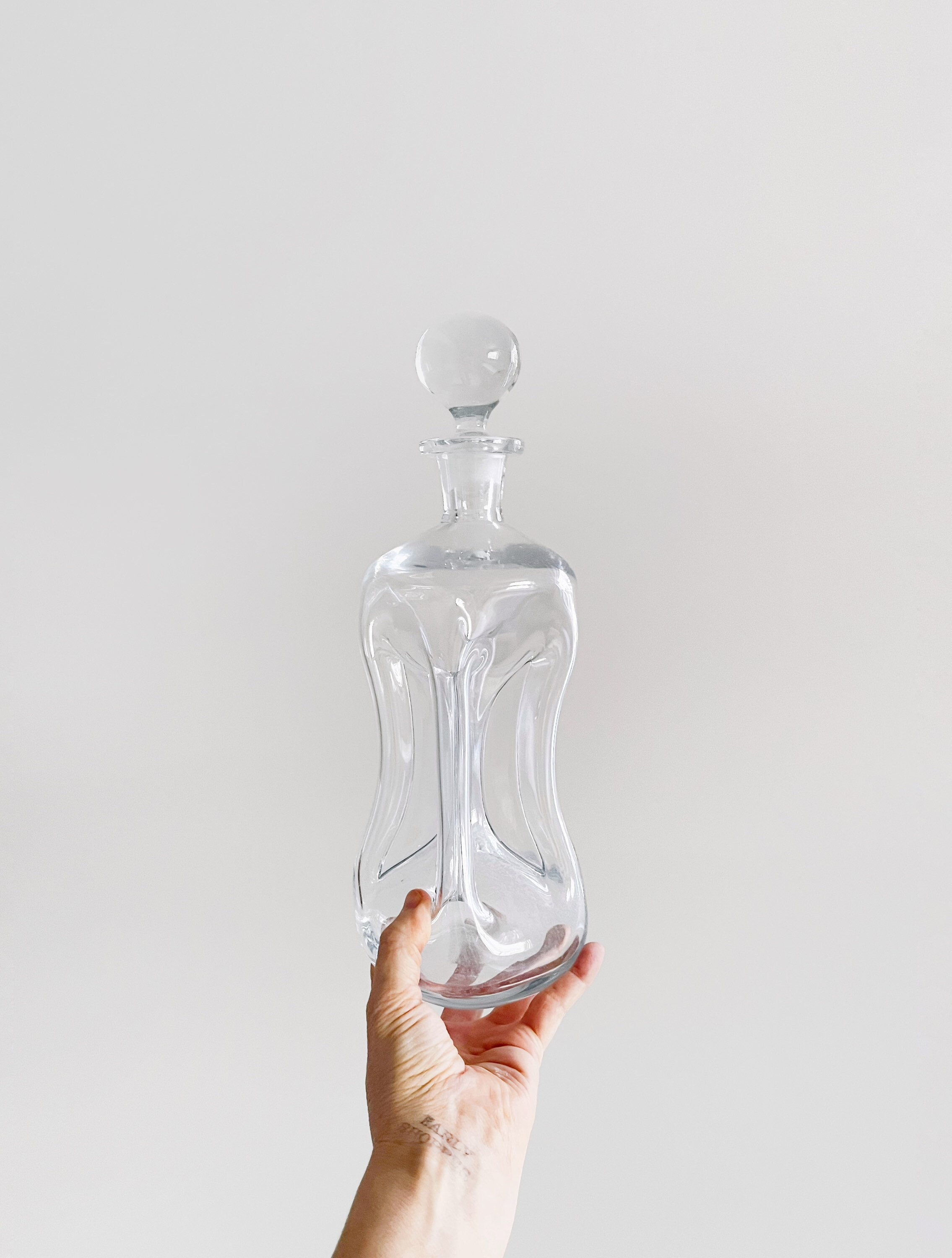 デンマーク/ミッドセンチュリー/ホルメゴー Kluk Kluk ガラスデキャンタ ヴィンテージ ミッドセンチュリー デンマークモダン Holmegaard