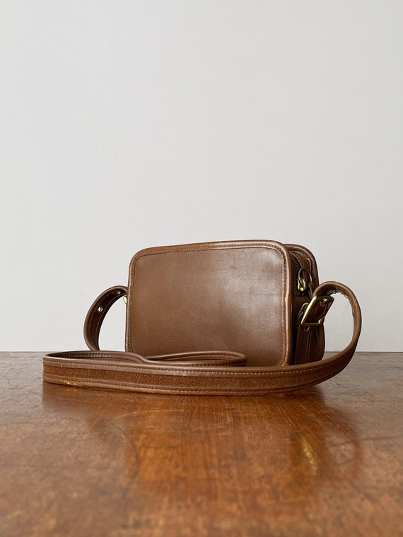 Vintage Coach 9167 Brown Leather Cross Body Zipper Bag Handbag - Etsy Vintage Coach 9167 Brown Leather Cross Body Zipper Bag Handbag - Etsy