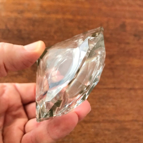 Vintage Lancome Tresor Diamant Crystal Jewel Diam… - image 7