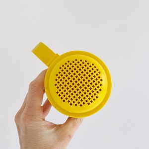 Vintage Dansk Designs Gunnar Cyren Mod Yellow Large Plastic Shaker Circa 1980's image 6