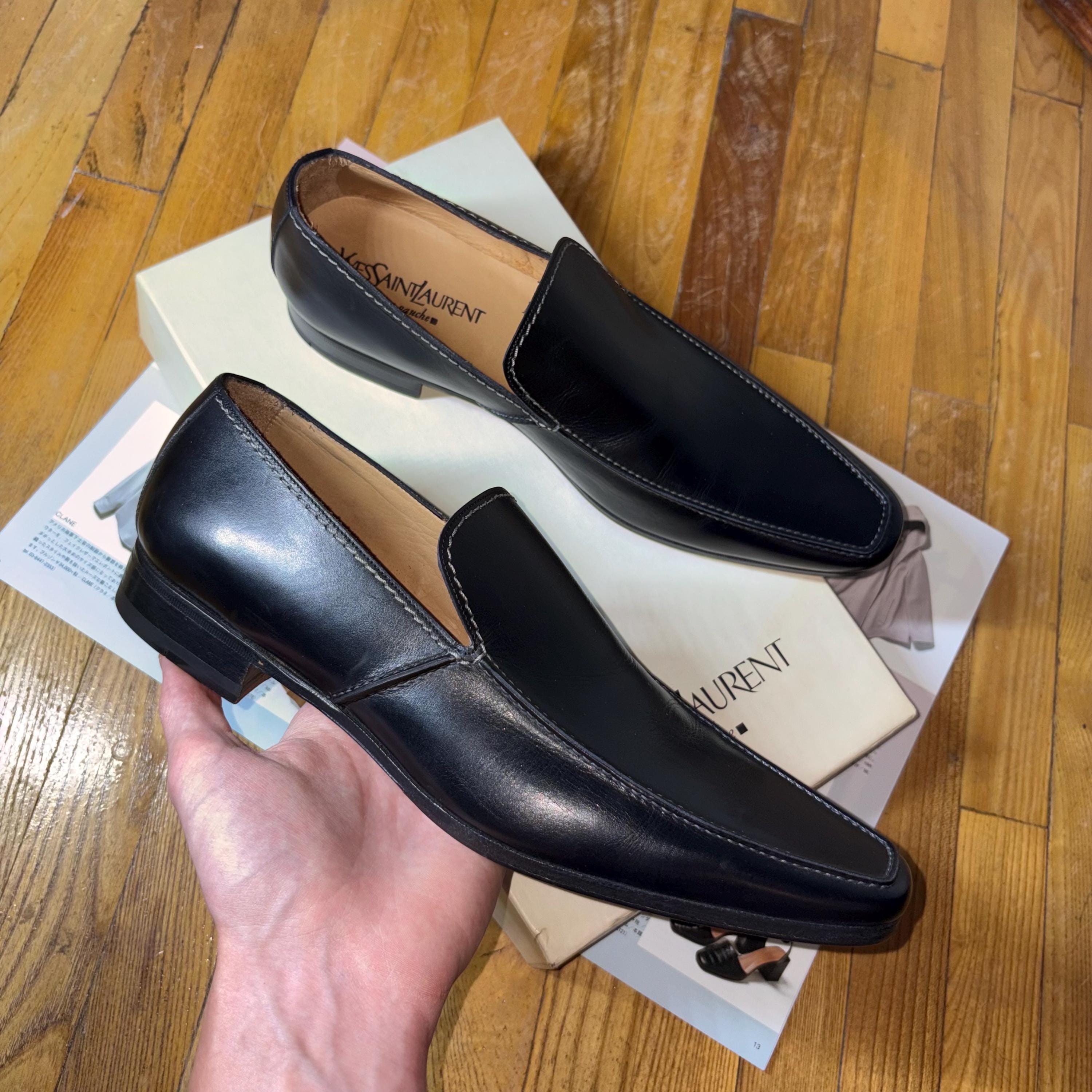 Ysl Vintage Shoes Men - Etsy