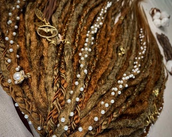 Rastas Cooper / Rastas de doble punta / Extensiones de cabello sintético estilo boho